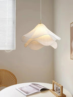 Aria Ethereal Bloom Floral Fabric Pendant Light