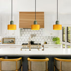Linnea Bauhaus Glass Pendant Light for Kitchen