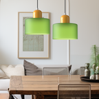 Linnea Bauhaus Glass Pendant Light for Kitchen