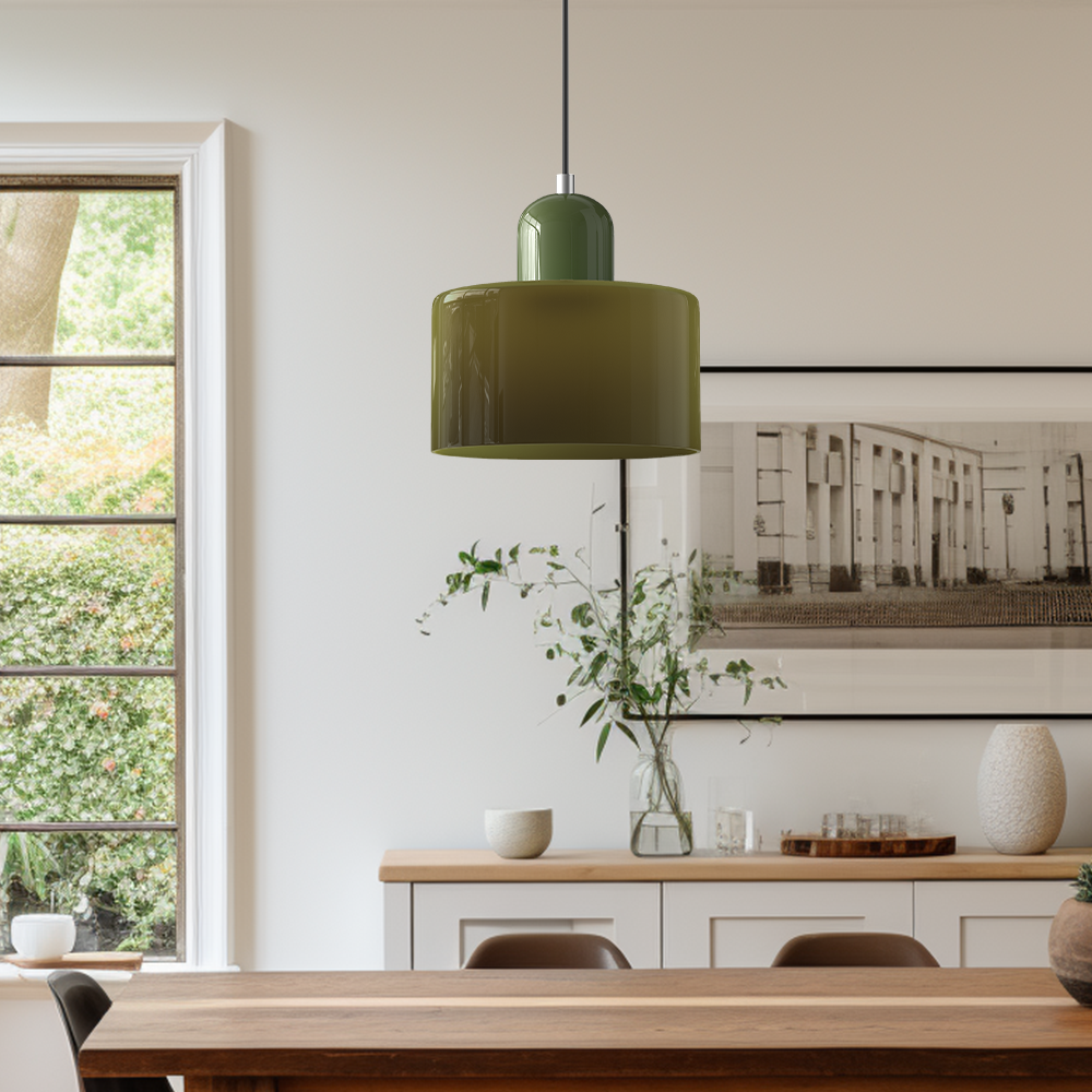 Linnea Bauhaus Glass Pendant Light for Kitchen