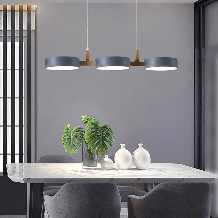 Velo Metal Cylinder Multi-Light Ceiling Pendant