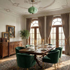 Ella Scallop Milk Glass Flush Mount Light