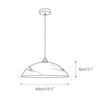 Savana Alabaster Dome Pendant Light