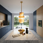 Savana Alabaster Totem Pendant Lamp