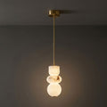 Savana Alabaster Totem Pendant Lamp