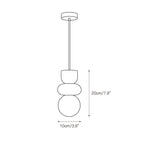Savana Alabaster Totem Pendant Lamp