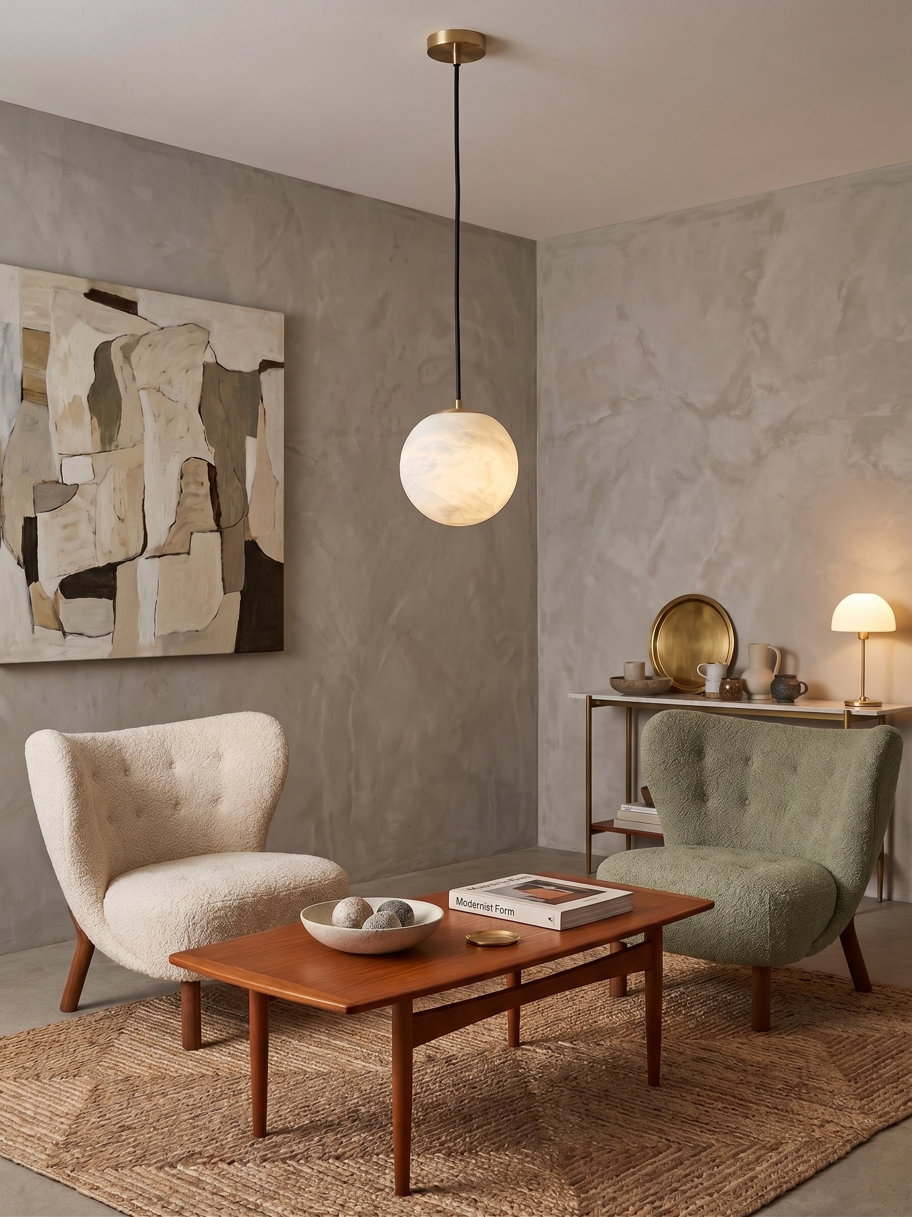Savana Alabaster Pendant Light
