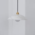 Savana Alabaster Dome Pendant Light