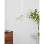 Savana Alabaster Dome Pendant Light
