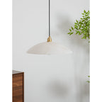 Savana Alabaster Dome Pendant Light