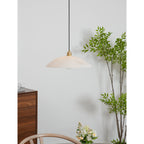 Savana Alabaster Dome Pendant Light