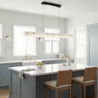 Savana Alabaster LED Linear Pendant Light