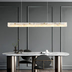 Savana Alabaster LED Linear Pendant Light