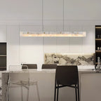 Savana Alabaster LED Linear Pendant Light