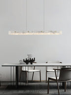 Savana Alabaster LED Linear Pendant Light