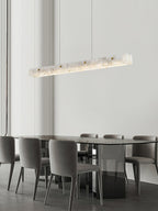 Savana Alabaster LED Linear Pendant Light