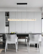 Savana Alabaster LED Linear Pendant Light