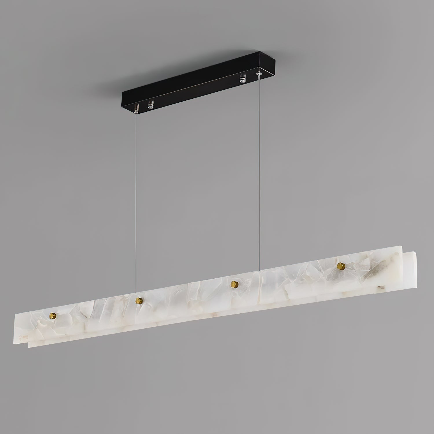 Savana Alabaster LED Linear Pendant Light