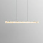 Savana Alabaster LED Linear Pendant Light