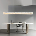 Savana Alabaster LED Linear Pendant Light
