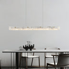 Savana Alabaster LED Linear Pendant Light