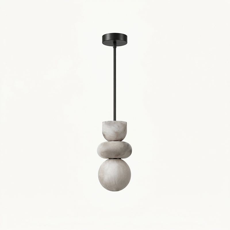 Savana Alabaster Totem Pendant Lamp
