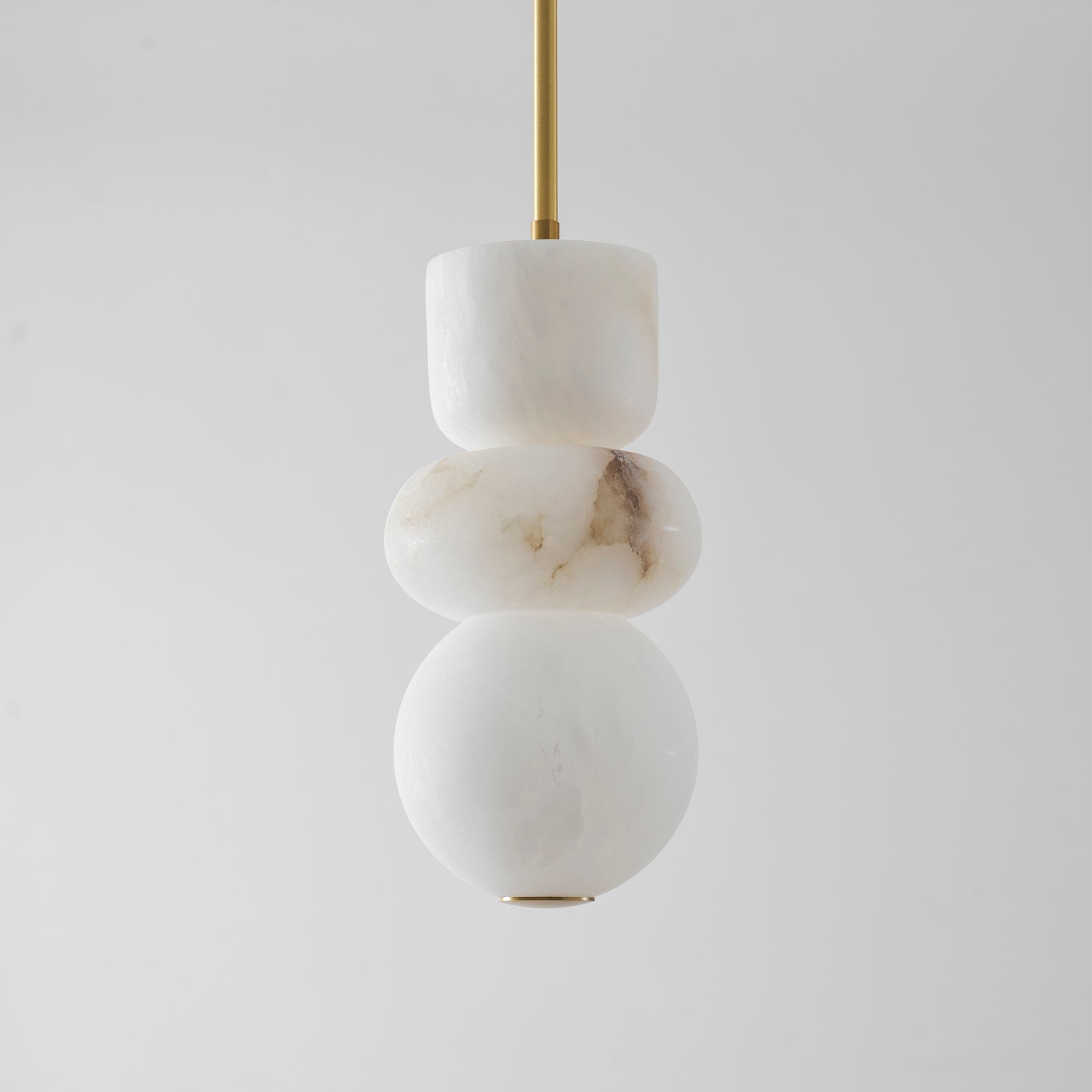 Savana Alabaster Totem Pendant Lamp