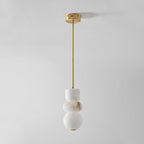 Savana Alabaster Totem Pendant Lamp