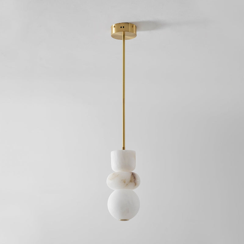 Savana Alabaster Totem Pendant Lamp