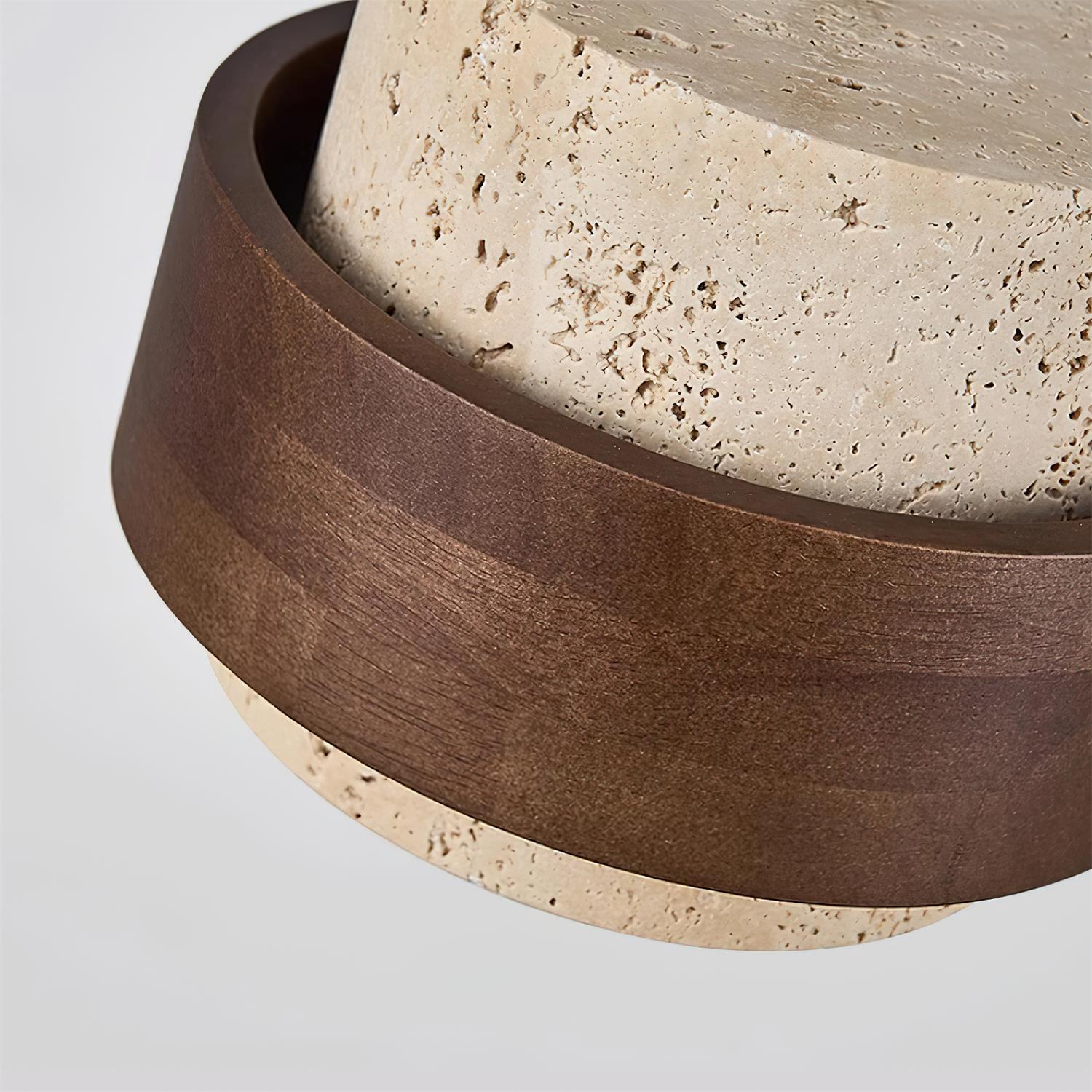 Paro Travertine Pendant Light