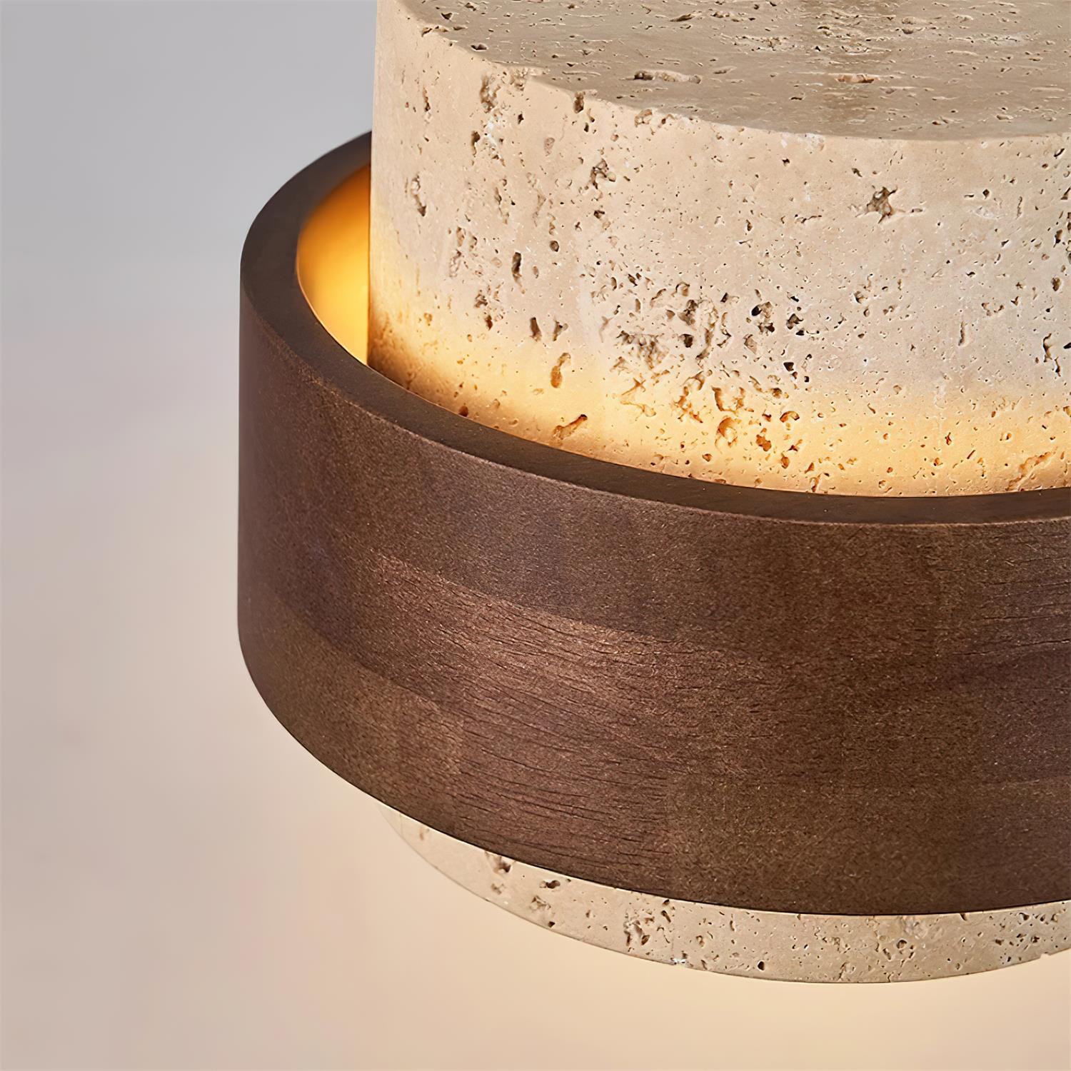 Paro Travertine Pendant Light