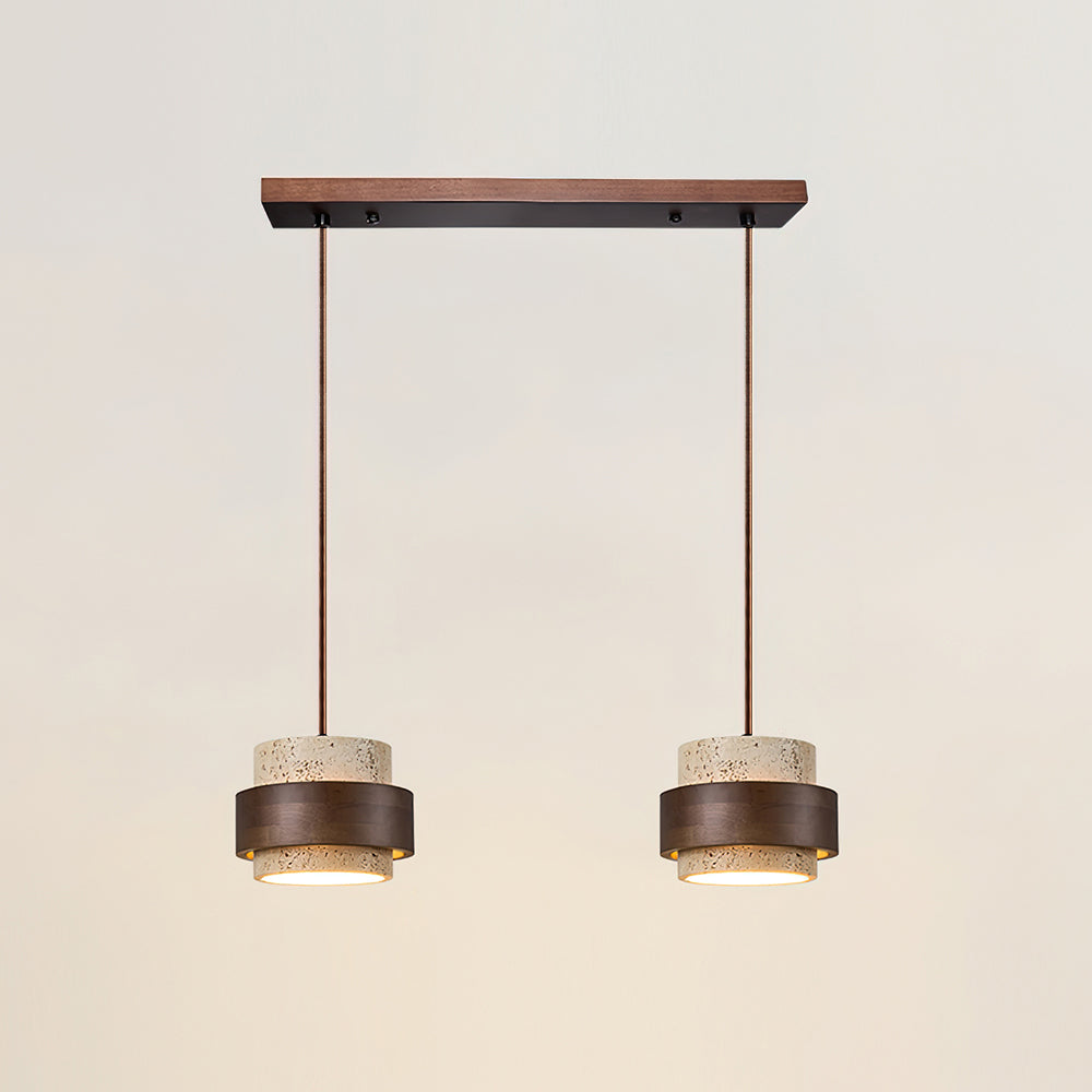 Paro Travertine Pendant Light