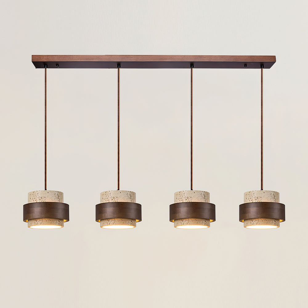 Paro Travertine Pendant Light