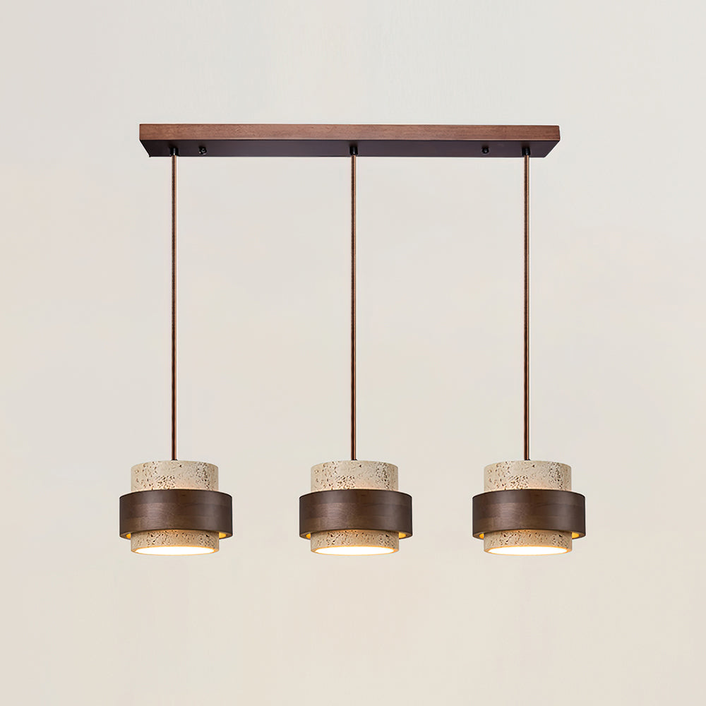 Paro Travertine Pendant Light