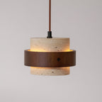 Paro Travertine Pendant Light