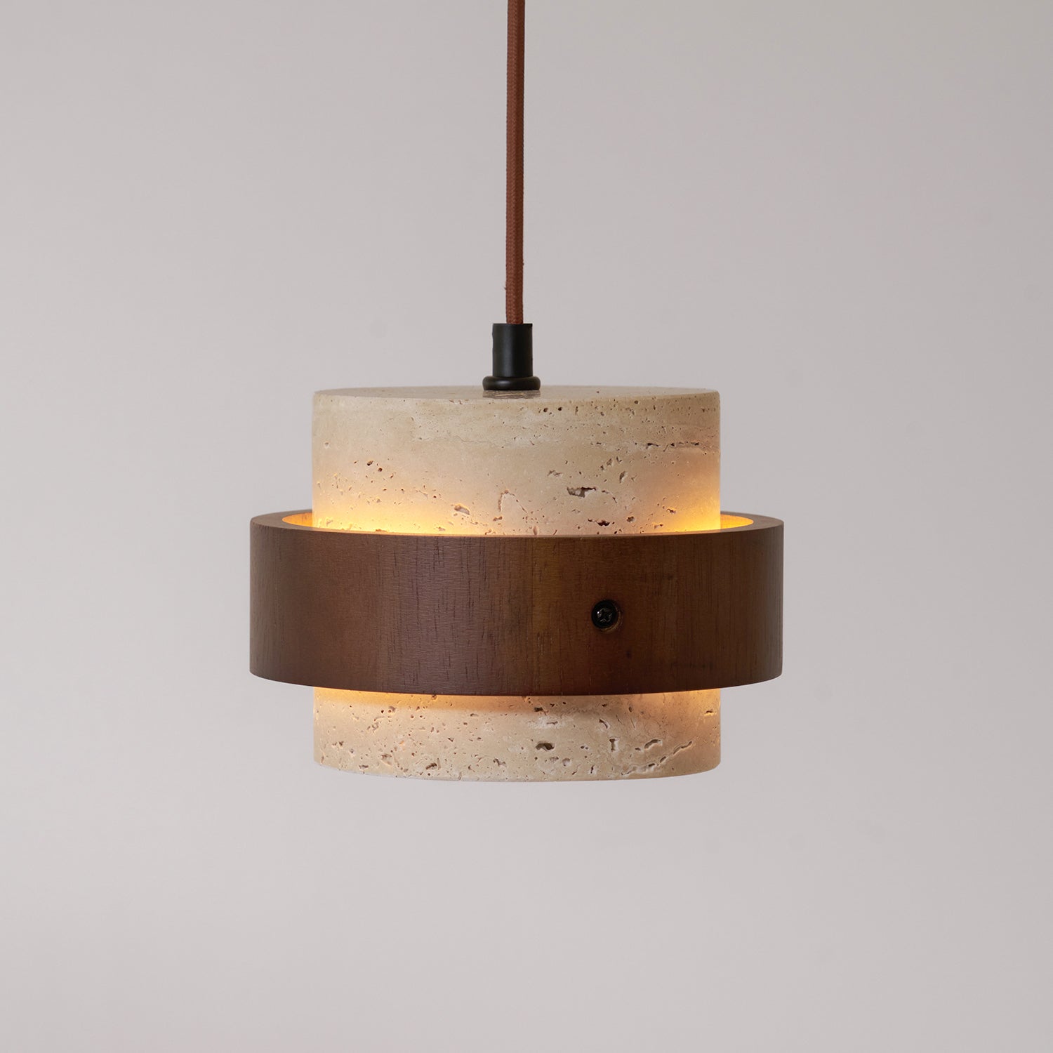 Paro Travertine Pendant Light