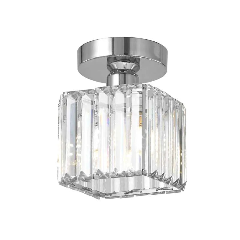 Lara Modern Crystal Flush Mount Ceiling Light