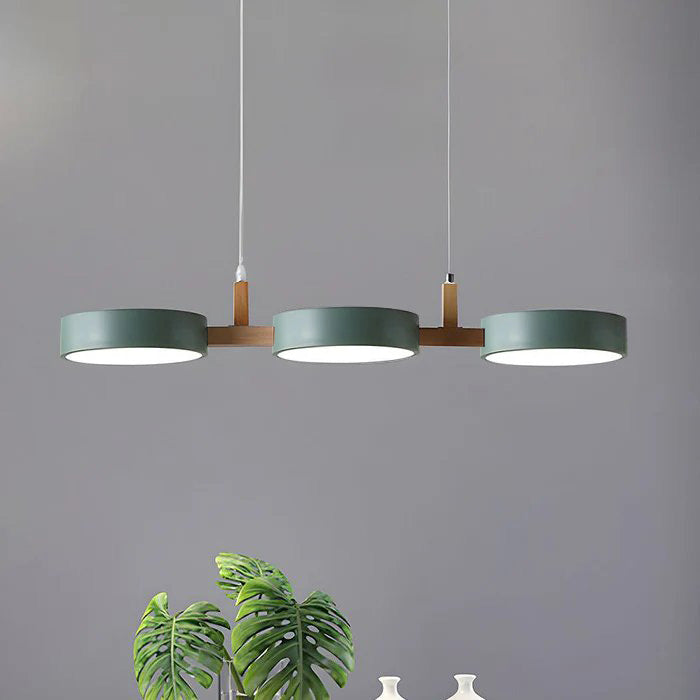 Velo Metal Cylinder Multi-Light Ceiling Pendant