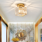 Lara Modern Crystal Flush Mount Ceiling Light