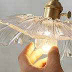 Pala Flower Glass Ceiling Pendant Light