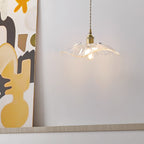 Pala Flower Glass Ceiling Pendant Light