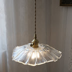 Pala Flower Glass Ceiling Pendant Light