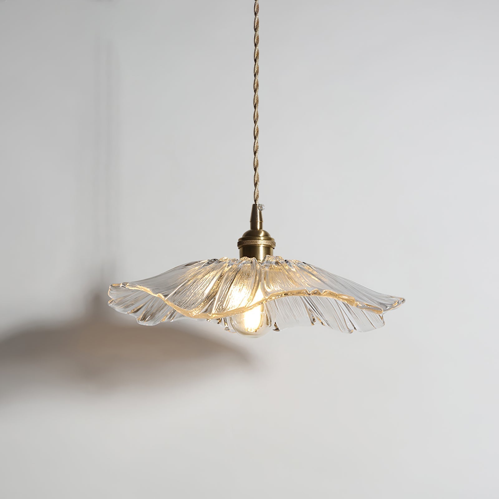 Pala Flower Glass Ceiling Pendant Light