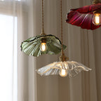 Pala Flower Glass Ceiling Pendant Light