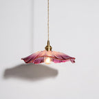Pala Flower Glass Ceiling Pendant Light