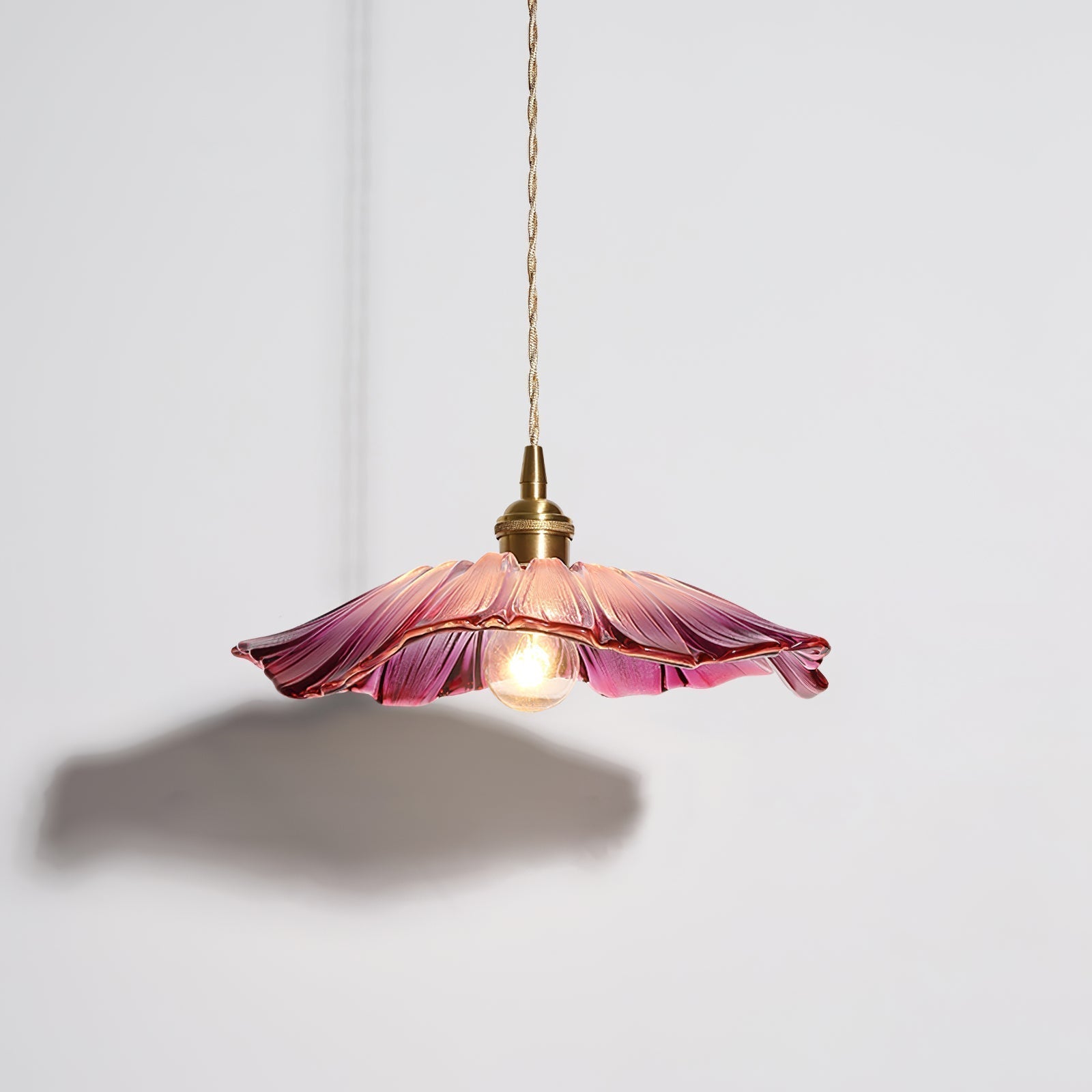 Pala Flower Glass Ceiling Pendant Light
