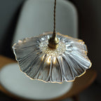 Pala Flower Glass Ceiling Pendant Light
