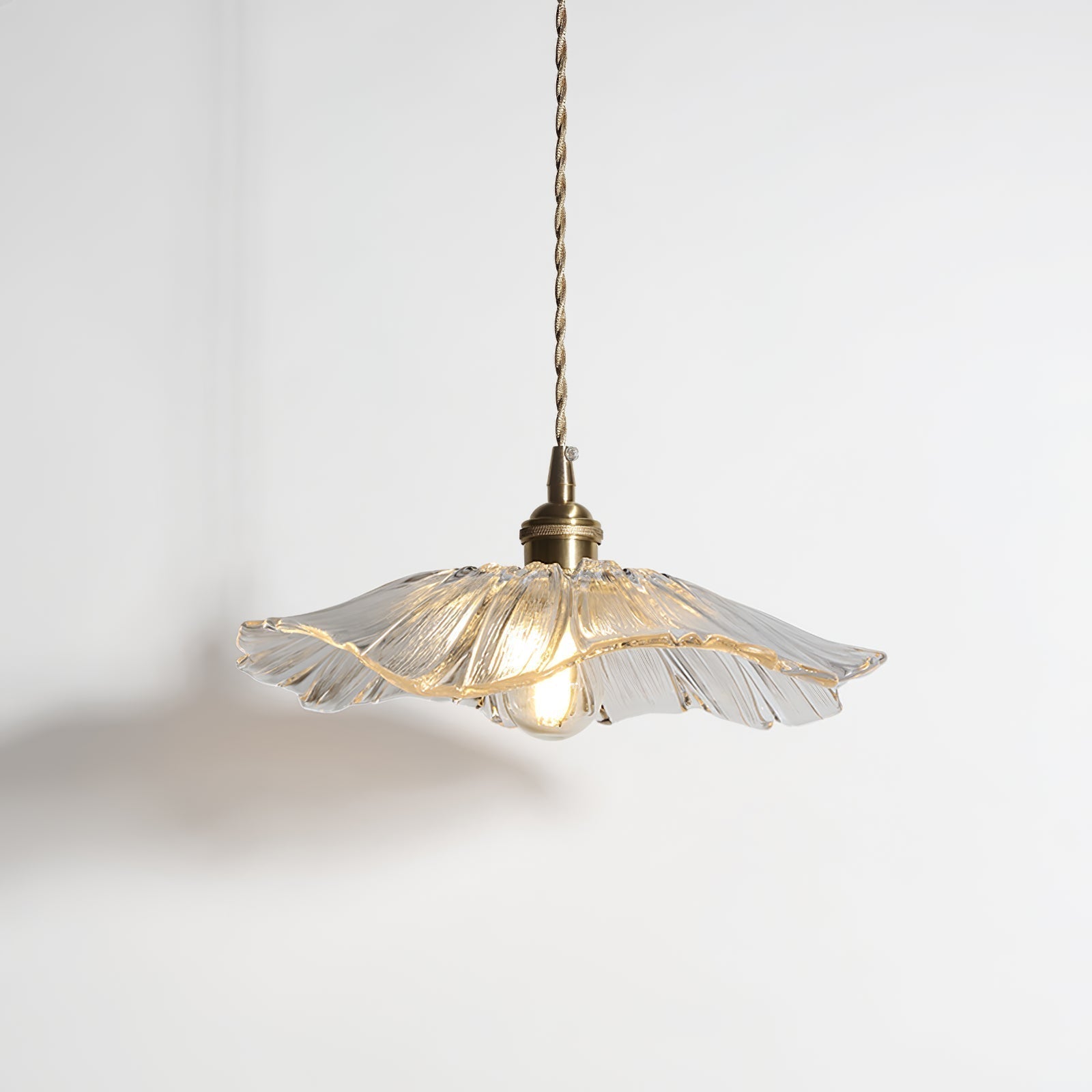 Pala Flower Glass Ceiling Pendant Light