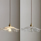 Pala Flower Glass Ceiling Pendant Light