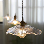 Pala Flower Glass Ceiling Pendant Light